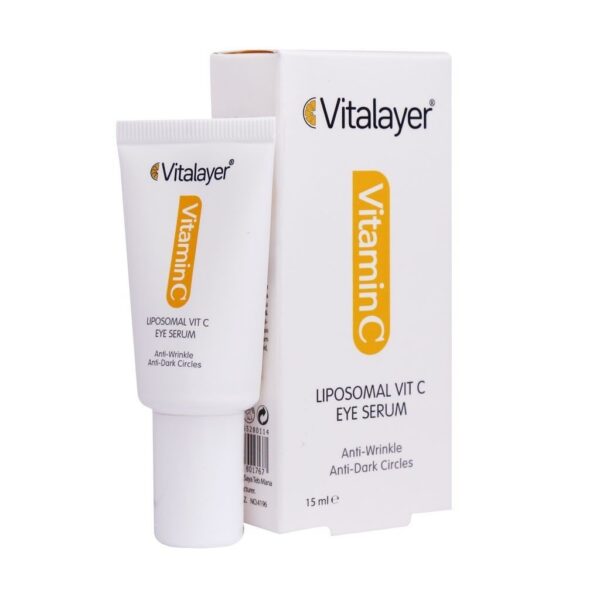 سرم دور چشم ویتالیر مدل ویتامین C حجم 15 میلی لیتر