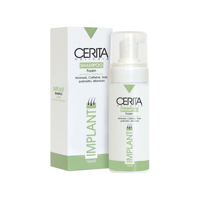 شامپو فوم کاشت مو سریتا حجم 150 میلی لیتر شامپو فوم کاشت مو سریتا حجم 150 میلی لیتر