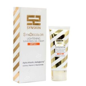 کرم ژل ضد آفتاب بی‌ رنگ و روشن‌ کننده Syn Decolor ساین‌ اسکین با SPF 50