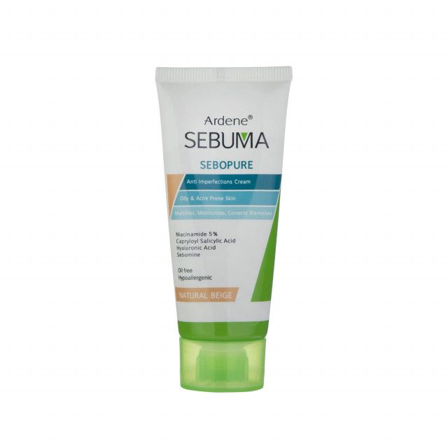کرم ضد جوش رنگی آردن سری Sebuma مناسب پوست چرب بژ طبیعی کرم ضد جوش رنگی آردن سری Sebuma مناسب پوست چرب بژ طبیعی