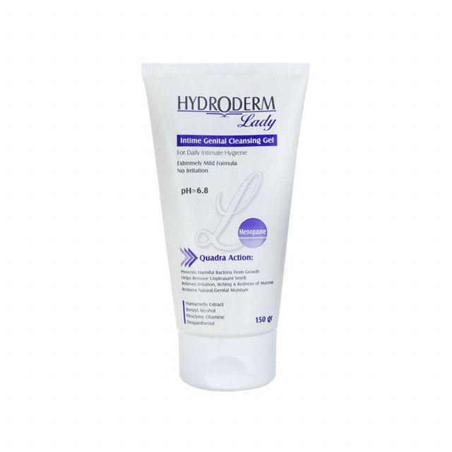 ژل بهداشتی بانوان هیدرودرم مدل Menopause مراقبت ویژه دوران یائسگی ژل بهداشتی بانوان هیدرودرم مدل Menopause مراقبت ویژه دوران یائسگی