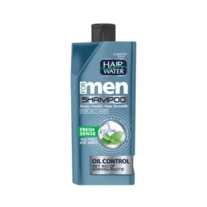 شامپو مردانه ضد شوره و خنک کننده هیر واتر مناسب موهای چرب