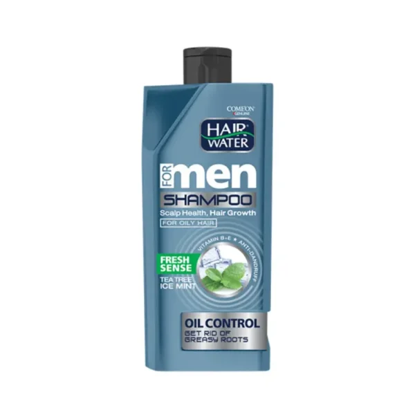 شامپو مردانه ضد شوره و خنک کننده هیر واتر مناسب موهای چرب