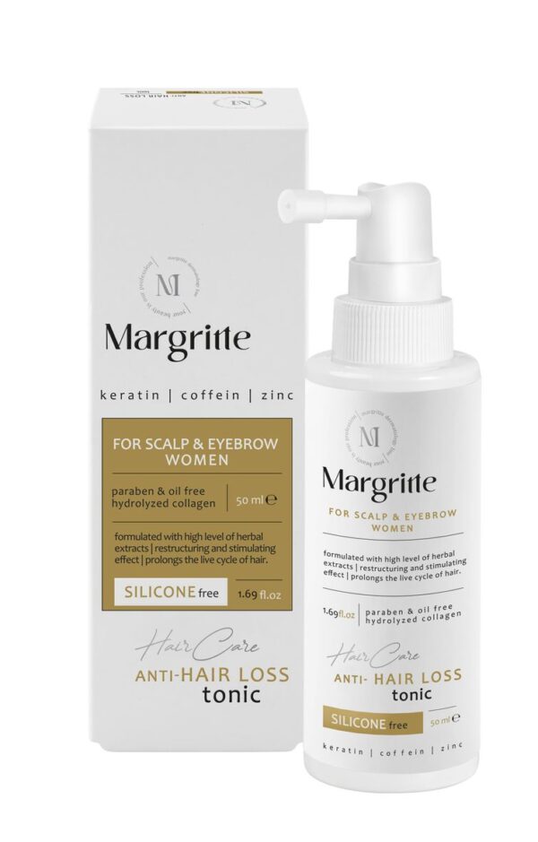 تونیک تقویت مو بانوان مارگریت حجم 50 میلی لیتر