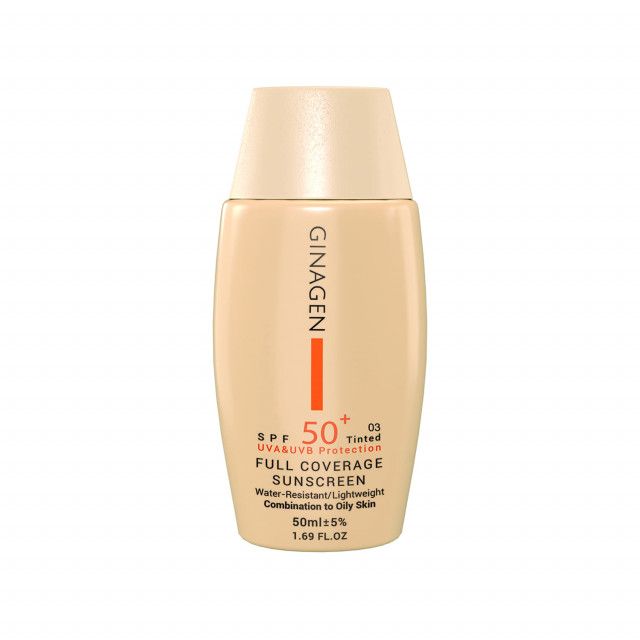 کرم ضد آفتاب SPF 50 ژیناژن شماره 03 مناسب پوست چرب و مختلط کرم ضد آفتاب SPF 50 ژیناژن شماره 03 مناسب پوست چرب و مختلط
