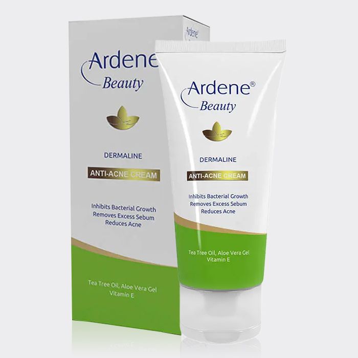 کرم ضد جوش آردن Dermaline حاوی عصاره درخت چای کرم ضد جوش آردن Dermaline حاوی عصاره درخت چای