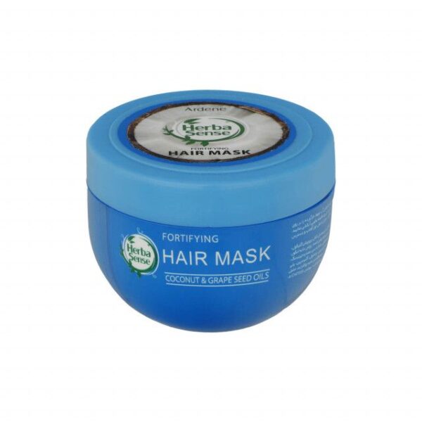 ماسک مو کراتینه آردن سری هرباسنس مدل روغن های نارگیل و دانه انگور