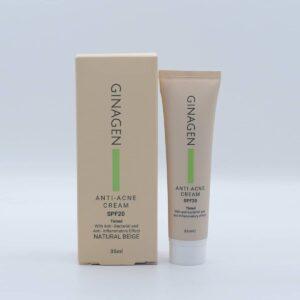 کرم ضد جوش رنگی ژیناژن بژ روشن حجم 35 میل