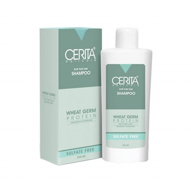 شامپو فاقد سولفات سریتا مدل جوانه گندم حجم 200 میلی لیتر شامپو فاقد سولفات سریتا مدل جوانه گندم حجم 200 میلی لیتر