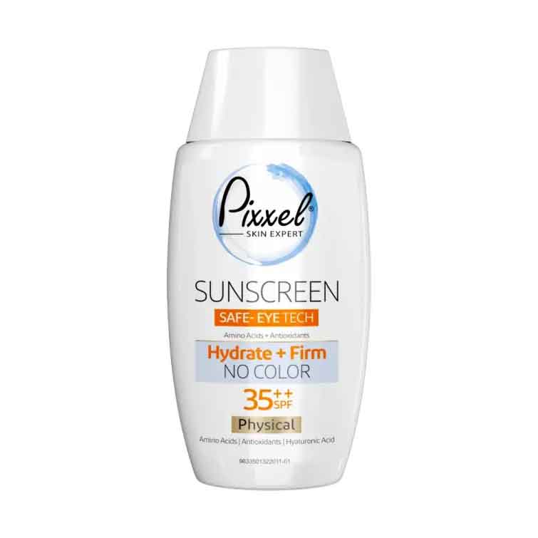 pixxel-physical-safe-eyetech-sunscreen کرم ضد آفتاب دور چشم و صورت فیزیکال پیکسل
