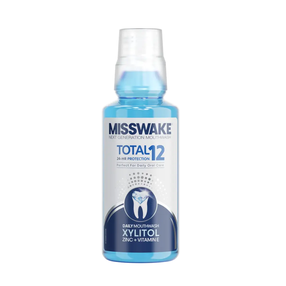 دهانشویه-توتال-زایلیتول-400-میل-میسویک دهانشویه توتال زایلیتول میسویک400 میل