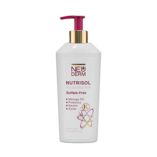 شیر مو کراتینه فاقد سولفات نئودرم مدل نوتریسل